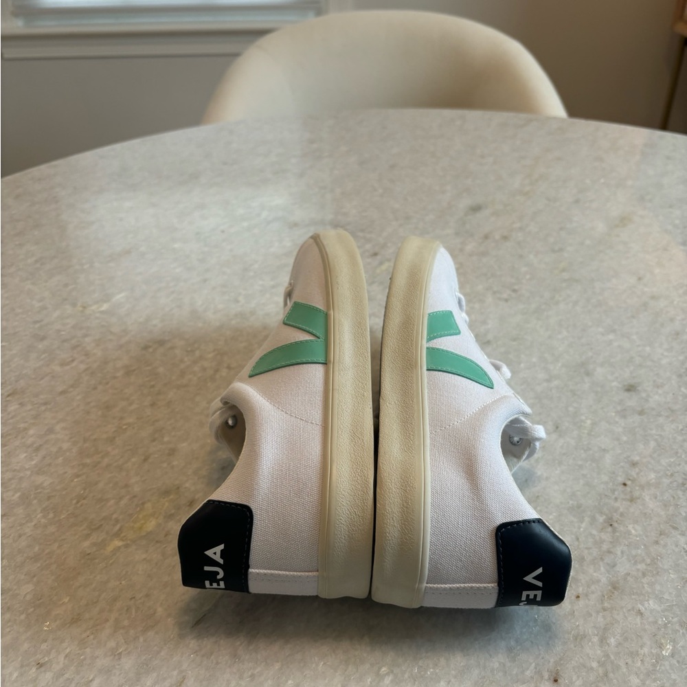Womens VEJA Esplar SE 'White Turquoise Nautico' New Size 11 - Picture 8 of 10